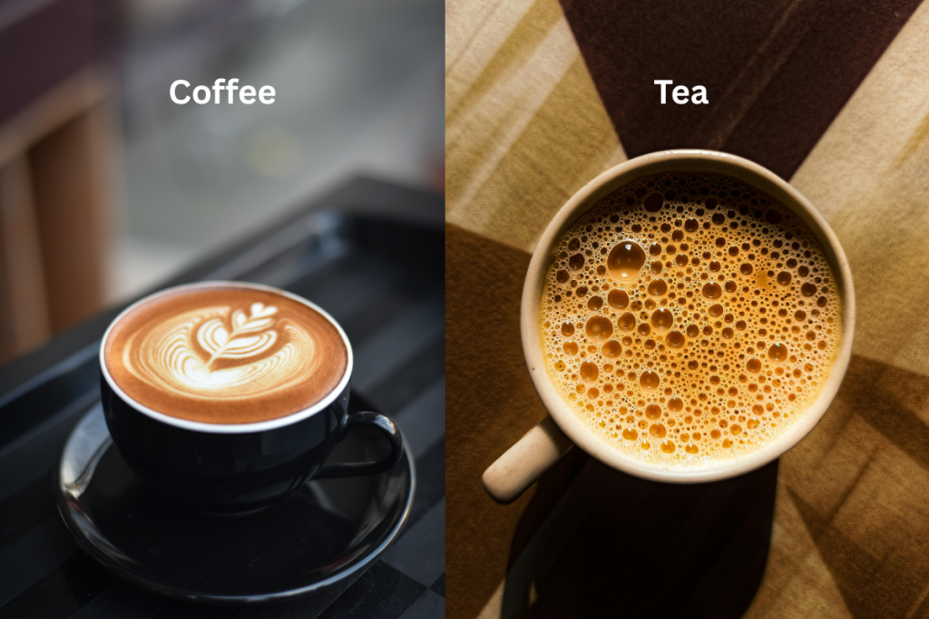 coffee and tea